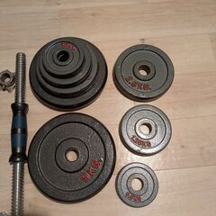 調整可能ダンベルセット 20kg * 2の画像