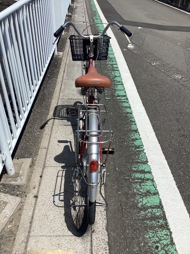 【中古自転車】　BS ACTIVE STYLE  26インチ　(赤メタリック)
