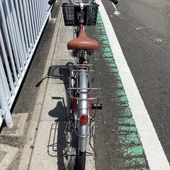 【中古自転車】　BS ACTIVE STYLE  26インチ　(赤メタリック)の画像