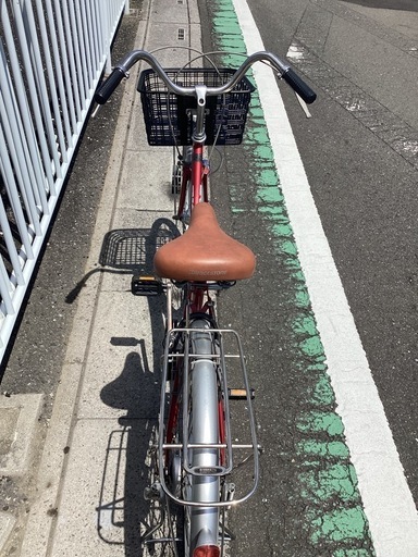 【中古自転車】　BS ACTIVE STYLE  26インチ　(赤メタリック)