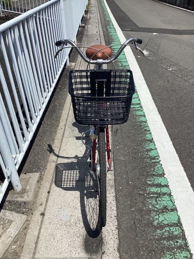 中古自転車】BS ACTIVE STYLE 26インチ(赤メタリック) (SONIC