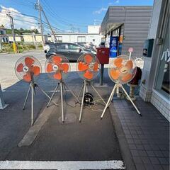 TRUSCO2台 SUIDEN1台 業務用扇風機まとめ