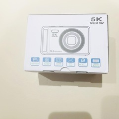 Beho デジカメ 5K デジタルカメラ マイクロSDカード付きの画像