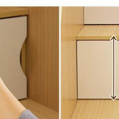 二段ベッド、階段付き、マットレス付きの画像