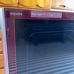 【ジャンク品】AQUOS 液晶テレビの画像