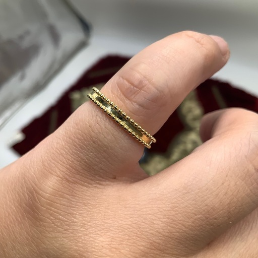 K18 ミルグレインリング　3.1g 約10.5号11号