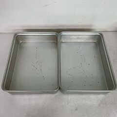 アカオアルミ 番重 バット 3点セット まとめ売り 蓋付き 厨房 厨房機器 店舗 店舗用品 キッチン用品 調理器具 アルミバット 調理道具 Y2003の画像