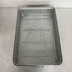 アカオアルミ 番重 バット 3点セット まとめ売り 蓋付き 厨房 厨房機器 店舗 店舗用品 キッチン用品 調理器具 アルミバット 調理道具 Y2003の画像