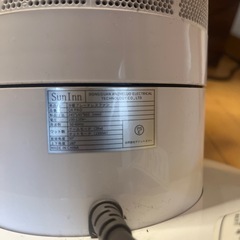 羽なし扇風機　冷／温の画像