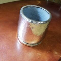DALTON ROUND POT GOLD M ダルトン　プランター　ラウンド ポット Mの画像