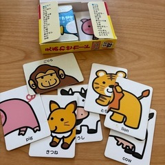 知育カードとパズルの画像