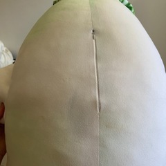 巨大ダイコンぬいぐるみ　抱き枕の画像