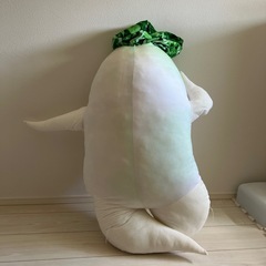 巨大ダイコンぬいぐるみ　抱き枕