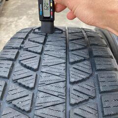 BLIZZAK DM-V3 225/65R17 2本 スタッドレスタイヤ 2021年製 7分山 バリ山 溝あり ブリヂストン ブリザック レガシーアウトバックの画像
