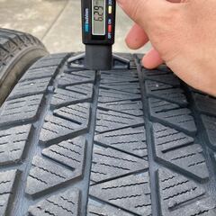 BLIZZAK DM-V3 225/65R17 2本 スタッドレスタイヤ 2021年製 7分山 バリ山 溝あり ブリヂストン ブリザック レガシーアウトバックの画像