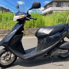 実働！　アドレスV50G CA42A オイル交換済み！タイヤ山あり　シガーソケット、セキュリティアラーム付き！の画像