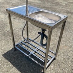 流し台　簡易流し台　美品の画像