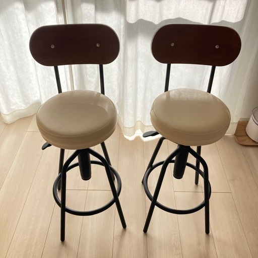 【中古品】カウンターチェア2脚 2025年最新】Yahoo!オークション -カウンターチェア 2脚の中古品