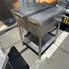 天板60サイズ引き出し収納付き作業台の画像