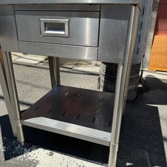 天板60サイズ引き出し収納付き作業台の画像