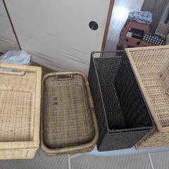 カゴ　４個の画像