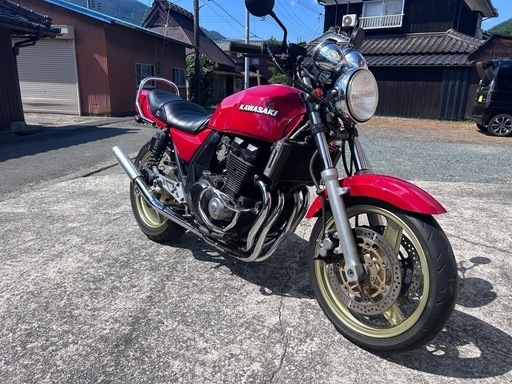 KAWASAKIZRX400 赤ソリ陸送可綺麗女性オーナー (KKK) 本黒田の