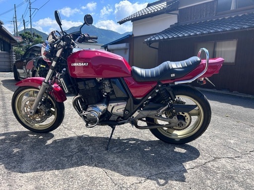 KAWASAKIZRX400 赤ソリ陸送可綺麗女性オーナー (KKK) 本黒田のカワサキ