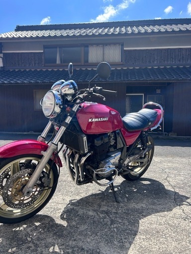 赤ソリ KAWASAKIZRX400 赤ソリ陸送可綺麗女性オーナー (KKK) 本黒田のカワサキ