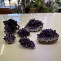 紫水晶 アメジスト アメシスト 水晶 クラスターの画像