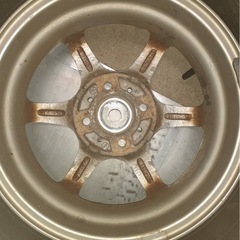 ホンダ ライフ装着タイヤホイール4本セット（155/65R13）の画像