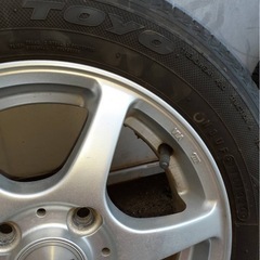 ホンダ ライフ装着タイヤホイール4本セット（155/65R13）の画像