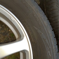 ホンダ ライフ装着タイヤホイール4本セット（155/65R13）の画像