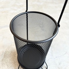 ニトリ 傘立て マットブラックの画像