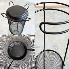 ニトリ 傘立て マットブラックの画像