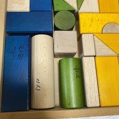 ボーネルンド　つみき　汚れありの画像