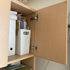 値下げ！テレビボード　木製　幅120 高さ180の画像