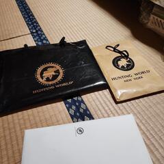 ハンティングワールド‼️古いカタログ‼️紙袋‼️の画像