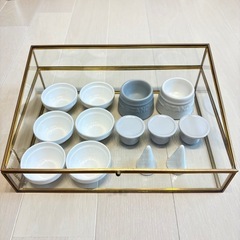 【美品】ジュエリーボックス ガラスケース   アクセサリーボックス他  の画像