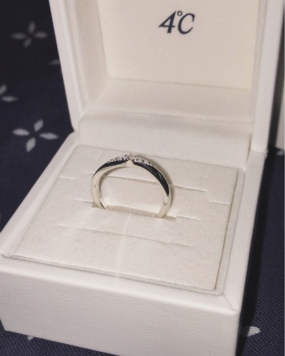 新品！4℃[ヨンドシー] 公式 エターナルシルバー リング ジュエリー