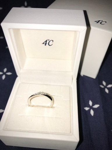 4℃[ヨンドシー] 公式 エターナルシルバー リング ジュエリーケース付き 8号 エターナルシルバー リング | 111824141805 | 【公式】4℃ジュエリー