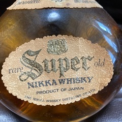 特級 スーパーニッカ　Super NIKKA WHISKY rare old Guaranteed matured in woodの画像