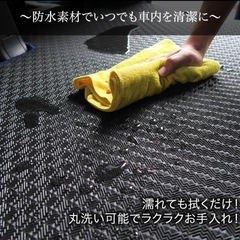 ホンダ　N-BOX/N-BOXカスタム　H23/12〜H29/9　JF1/2　フロアマット一式　カーマット　防水　ラバータイプの画像