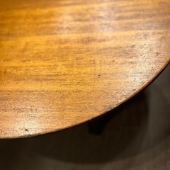 【武蔵小山店】　ちゃぶ台　丸テーブル　折りたたみ　ローテーブル　座卓　ヴィンテージ　アンティーク　昭和レトロ　木製テーブル　古家具　古道具　和モダン　Japanese table　vintage　retro　店舗什器　撮影小道具　和室インテリアの画像