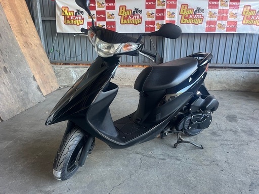 スズキ アドレス改  CA44A 14475km 原付2種 4スト 無料配送有 現状販売 現車確認必須❗️ バンガレージ神奈川