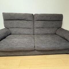 3人掛けハイバックソファ （マナべインテリアハーツ）の画像