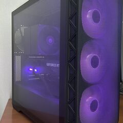 【現金対応】ハイスペックゲーミングPC RTX 5070Ti Ryzen 7 7700 SSDとメモリ新品 Office 2024 Windows11 使用期間1ヶ月 美品の画像
