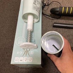 大人のふわふわかき氷器 DHIS-20SGR ソーダグリーンの画像