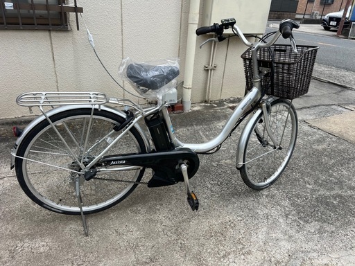 356?バッテリー長持ち?? ブリヂストン 24インチ 電動自転車?現車確認?