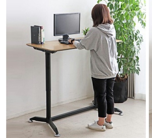 美品　定価5万超　スタンディングデスク 昇降デスク 高さ調節 ガス圧式