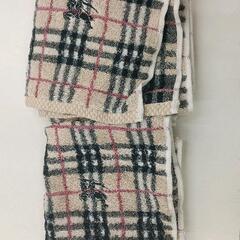 0802-037 BURBERRY　バーバリー　フェイスタオル、...